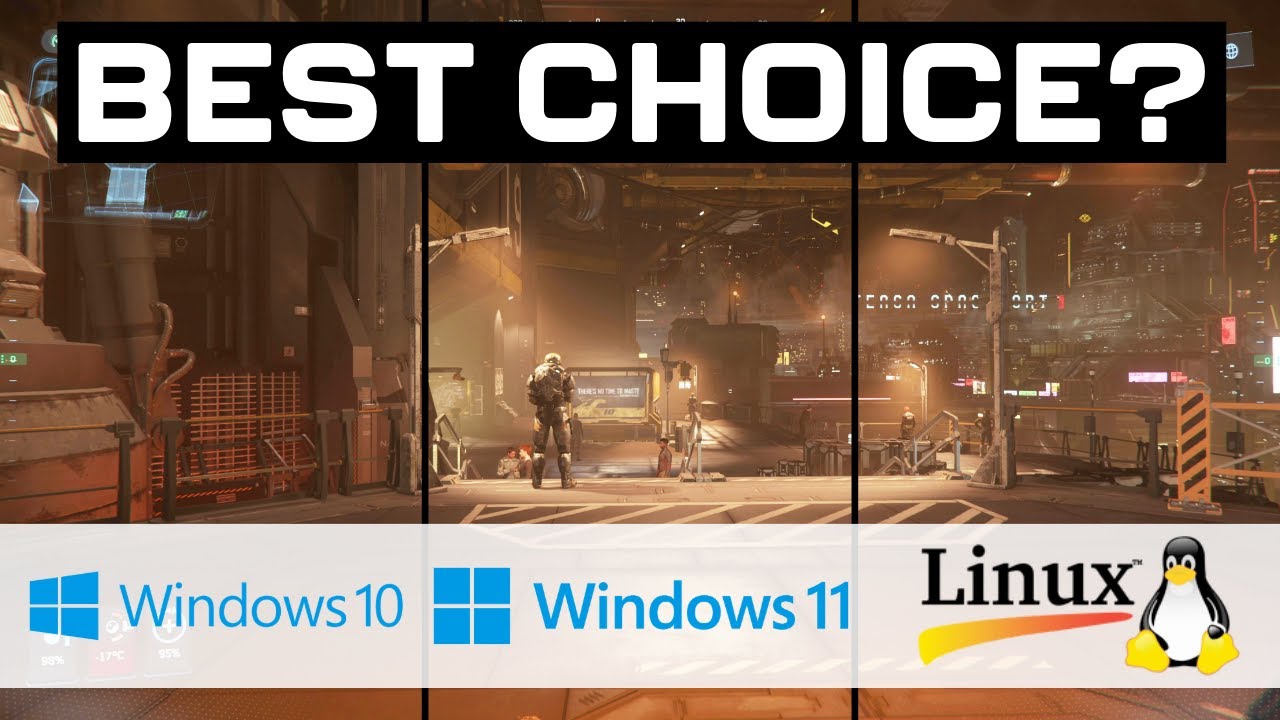 Star Citizen | Windows 10 против 11 против Linux!