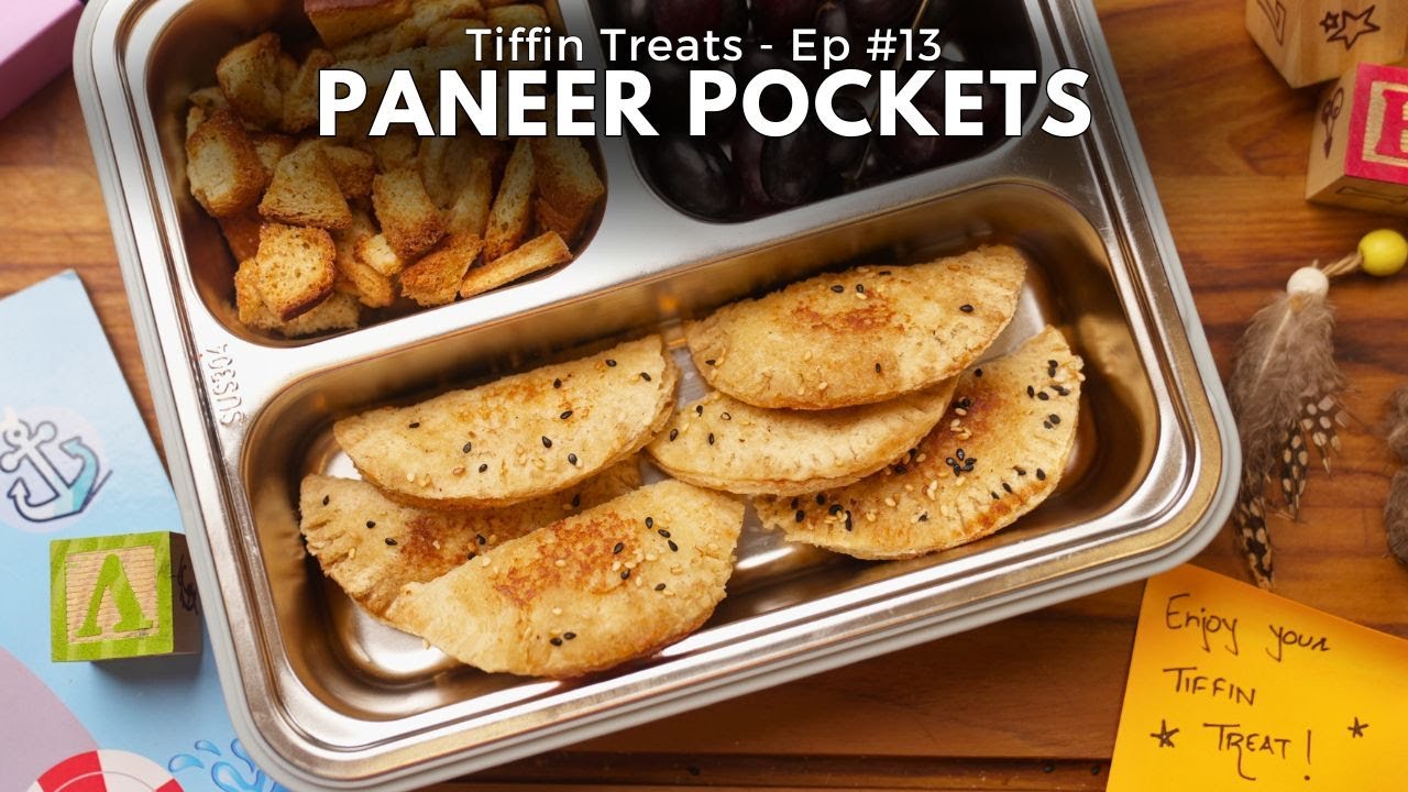Paneer Pockets Recipe | Paneer Puff | Paneer Appetizer Recipes | How to make a paneer pockets