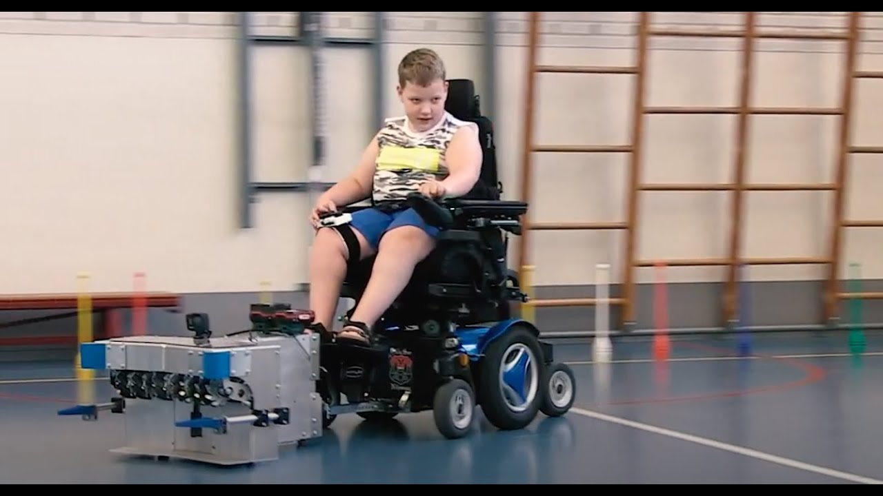 AmiGO - De voetbalschieter voor aan je rolstoel