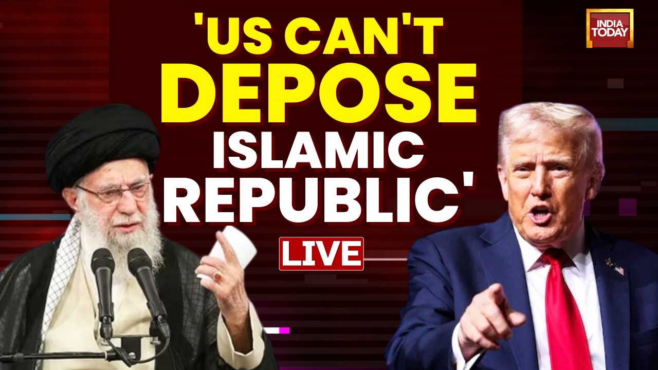 Iran's Supreme Leader Khamenei Says 'US Won't Depose Islamic Republic' |  Khamenei Live | Trump