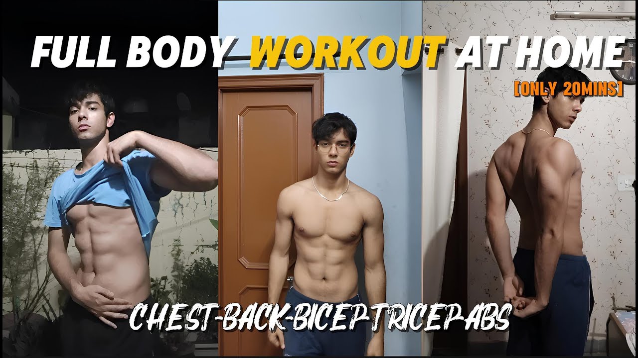 Full Body Workout at HOME - no DUMBELL required || 100% working