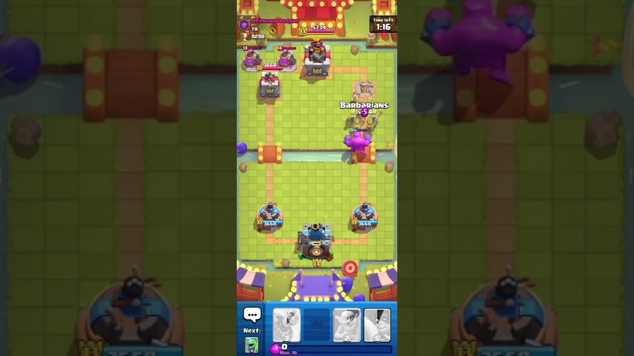 Clash Royale Returning Player - 8288 Trophy