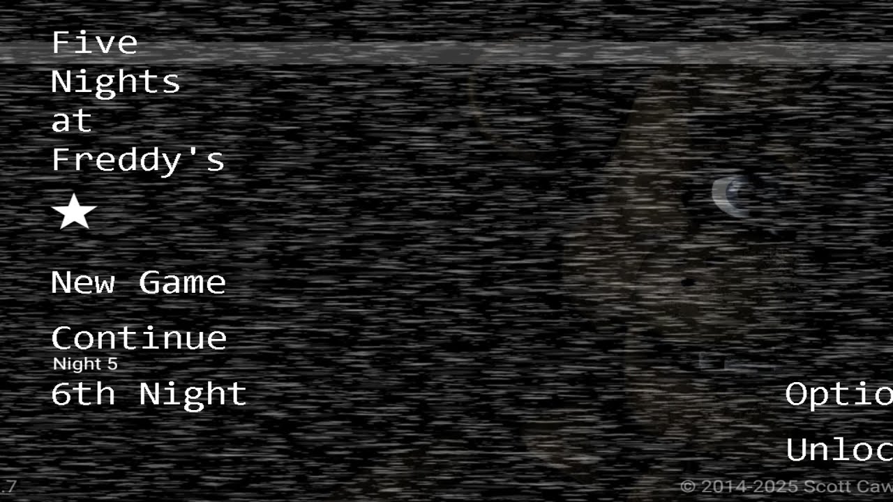 Jugando fnaf