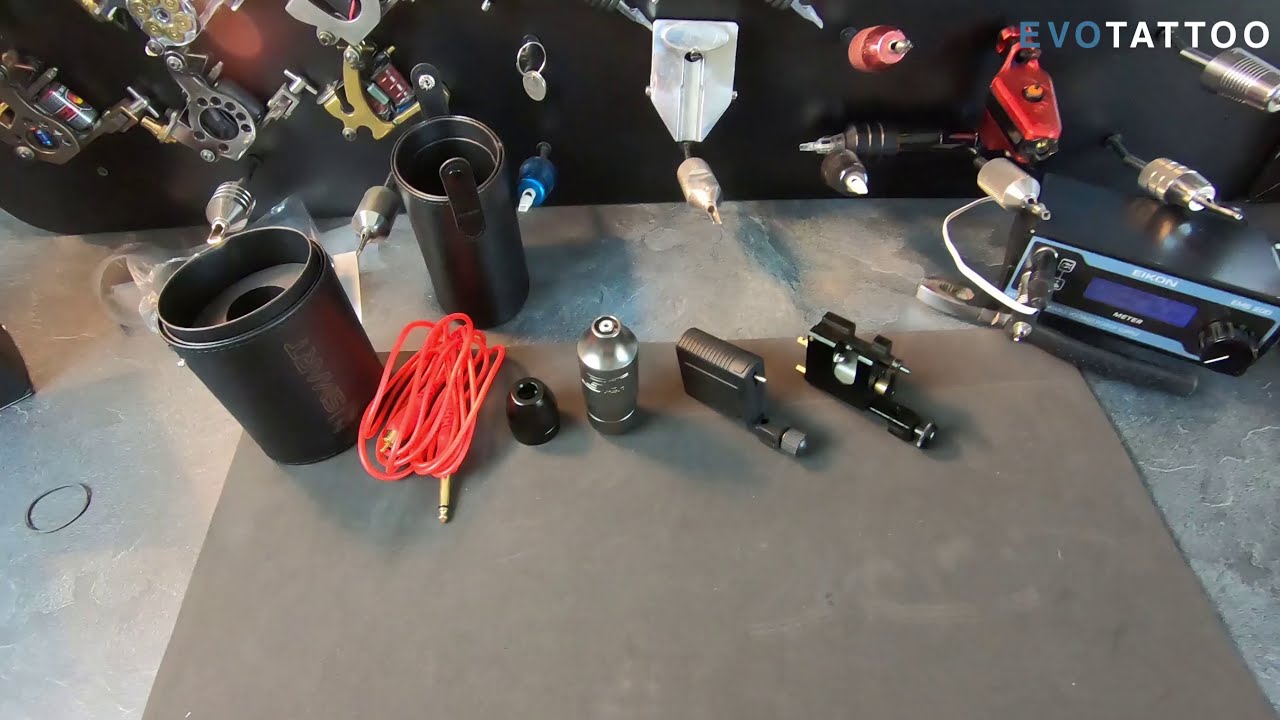 Bang ! Test Evotattoo machines rotative et les mauvaises subirent le 9mm !