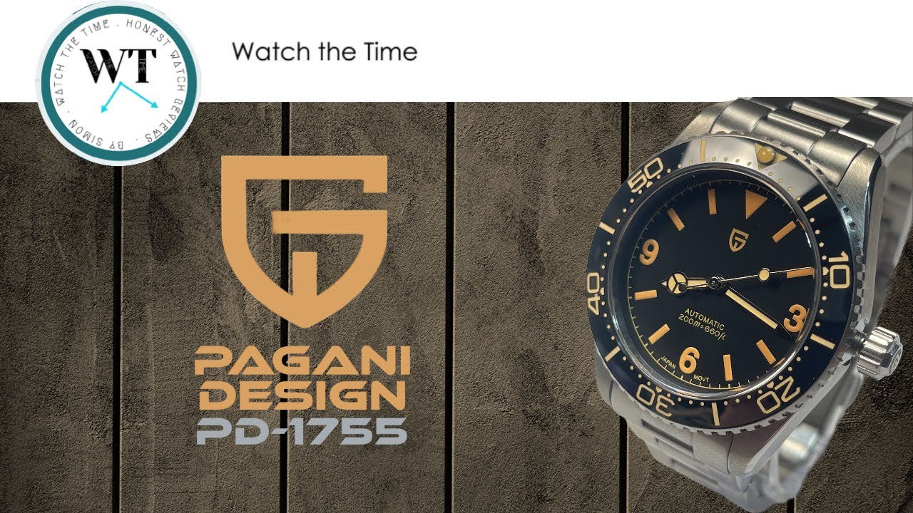 Pagani Design (PD-1755) | ЛУЧШИЙ дайверский браслет БЕЗ СВИДАНИЙ?? | Теперь они делают LUME!! | A...