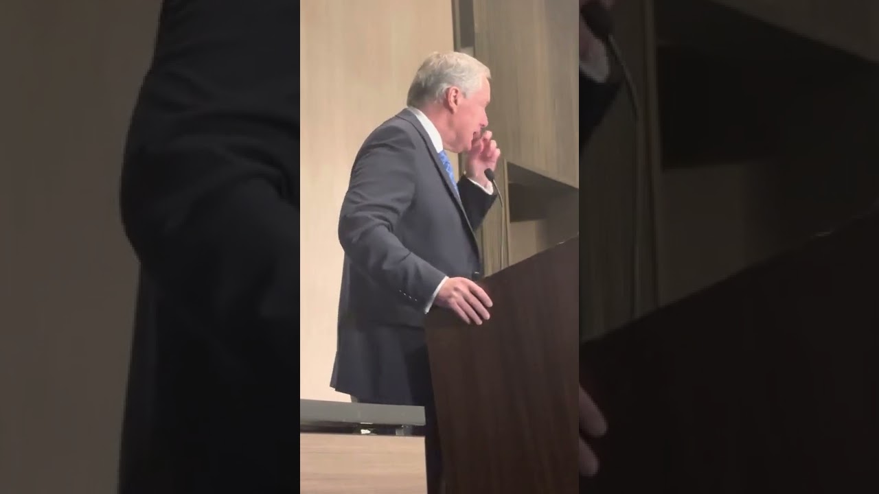 Mark Meadows speaking at the Election Integrity Network meeting in ATL 02/19/22