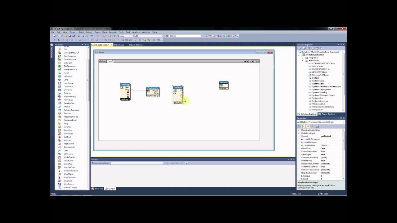IVR Example: Step 2 - Building the Call Flow
