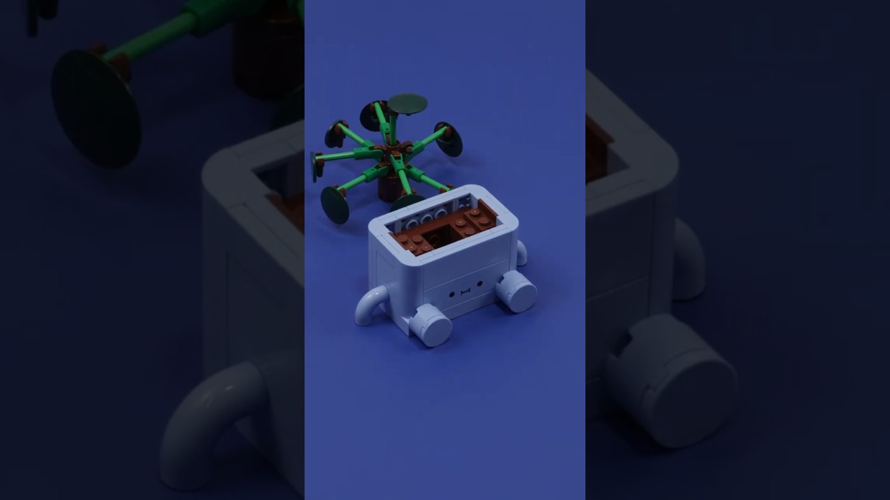 LEGO Botanical Happy Plants Stop Motion Build
