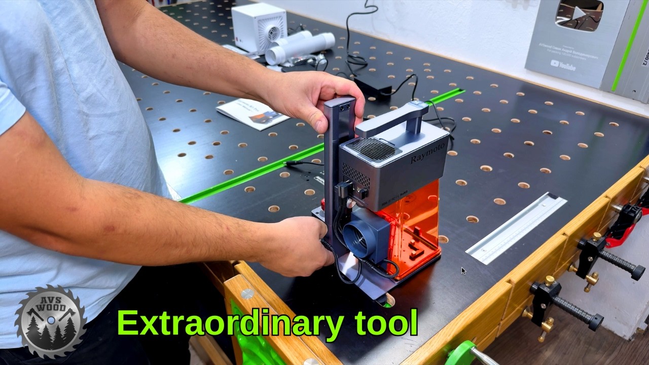 Unbelievable Precision! Raymoto R1 Pro 20W Laser Engraver