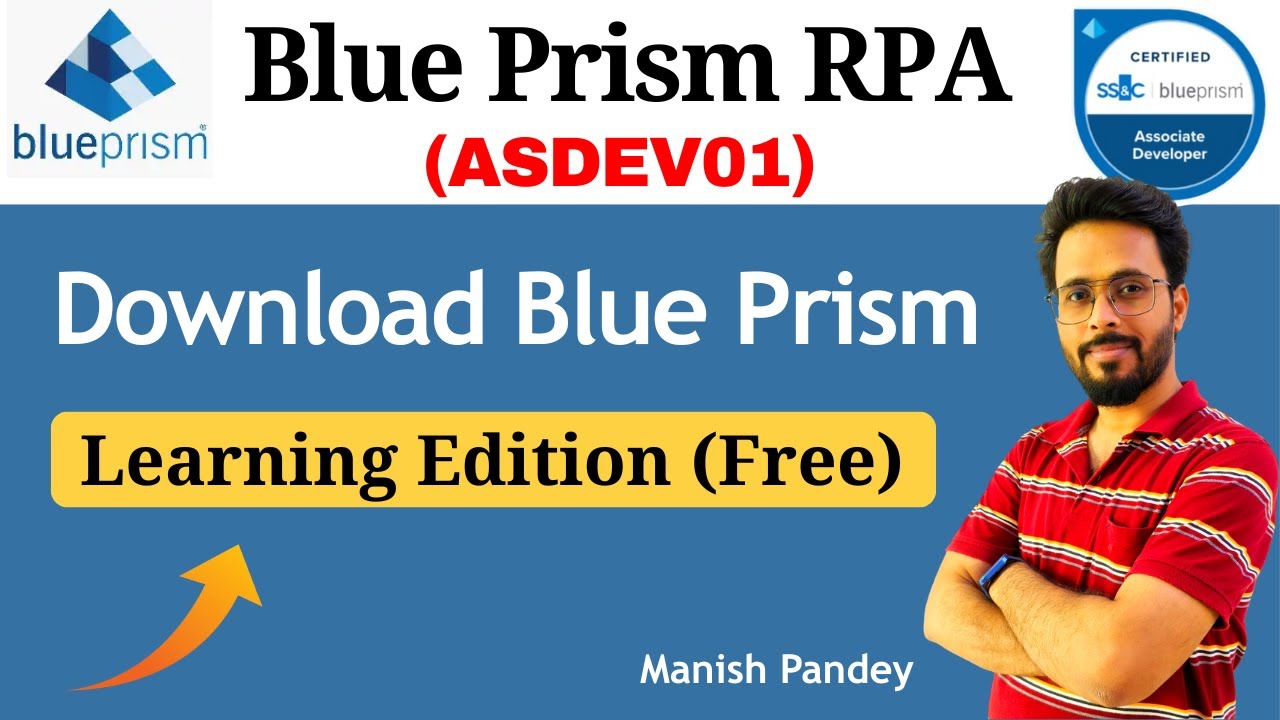 5. How to Download Blue Prism Learning Edition | Free Version Step by Step (ASDEV01)