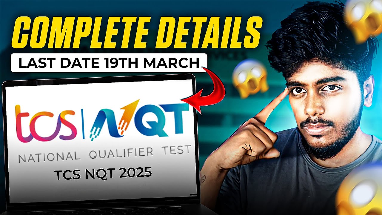 Succeed in TCS NQT Test 2025 🤯|Easy Preparation Guide in Tamil