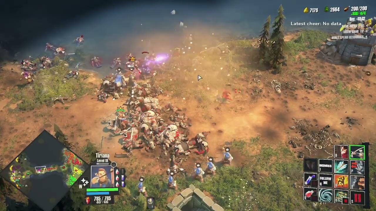 The Scouring has both MOBA/RTS modes