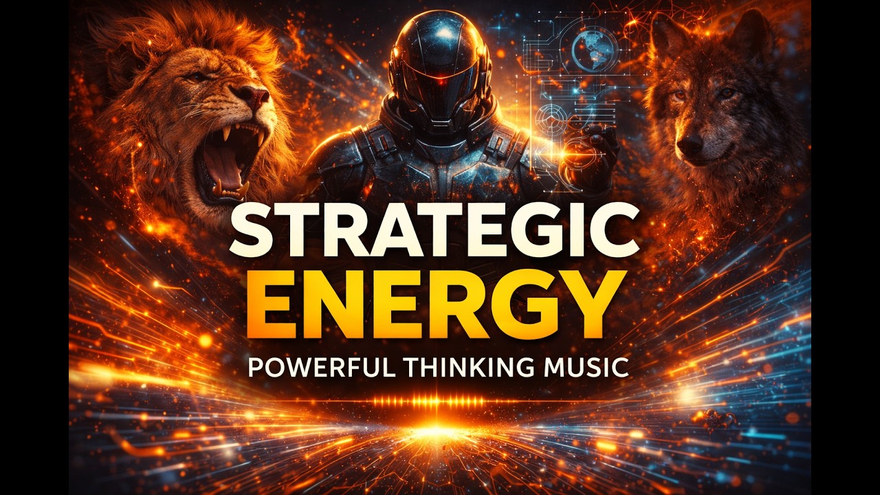 Strategic Energy ⚡ Powerful Instrumental Music for Strategic Thinking, Focus & Deep Work