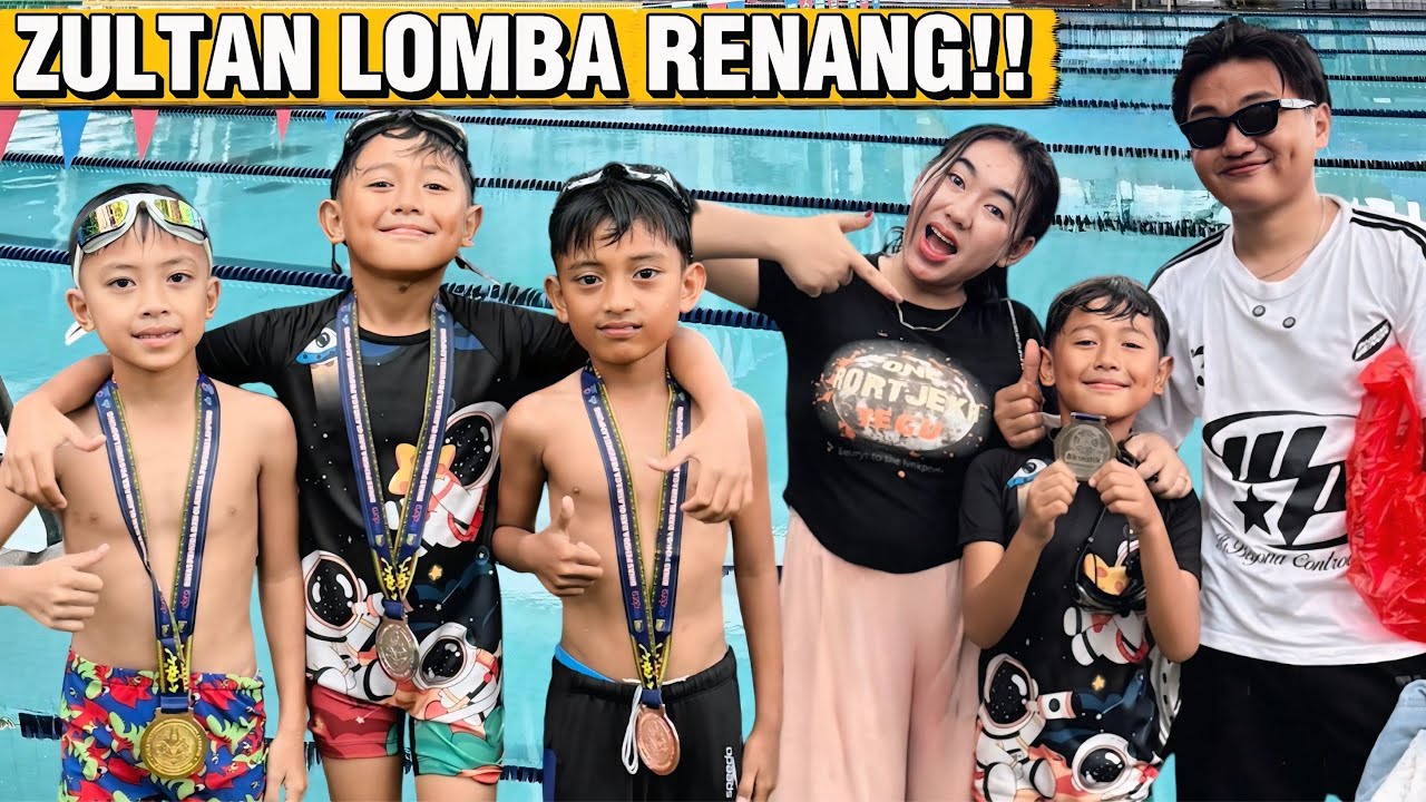 ZULTAN JUARA 🥇 IKUT LOMBA RENANG 1 LAMPUNG !!?  Yogafamilly