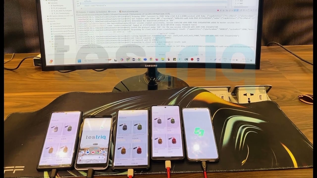 Appium Automation in Action: Inside Testriq&rsquo;s Mobile Testing Framework with TestNG