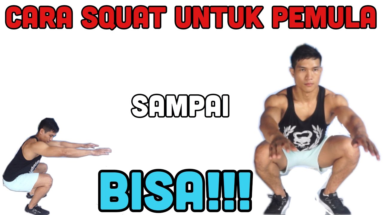Cara squat yang benar untuk pemula