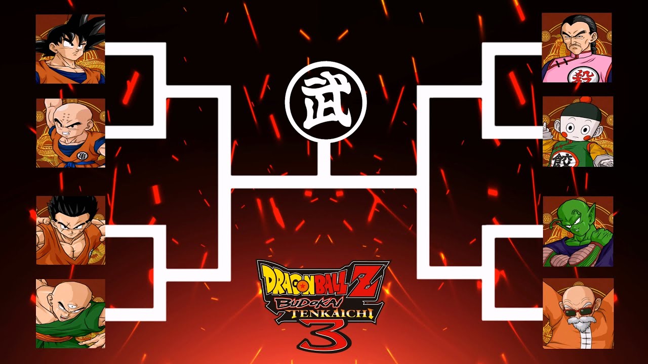 Dragon Ball Z - Budokai Tenkaichi 1st quarterfinal World Martial Arts Tournament battle