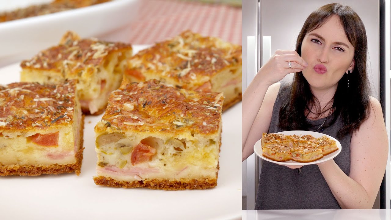 TORTA DE PRESUNTO E QUEIJO DE LIQUIDIFICADOR | Cook'n Enjoy 