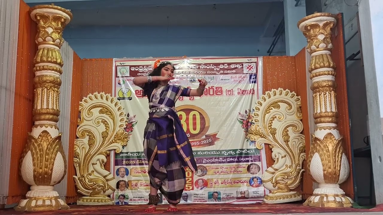 My first folk dance performance mama bangaru mama song at ymha hall eluru #shorts #chitti@Sahasra 💯🤟