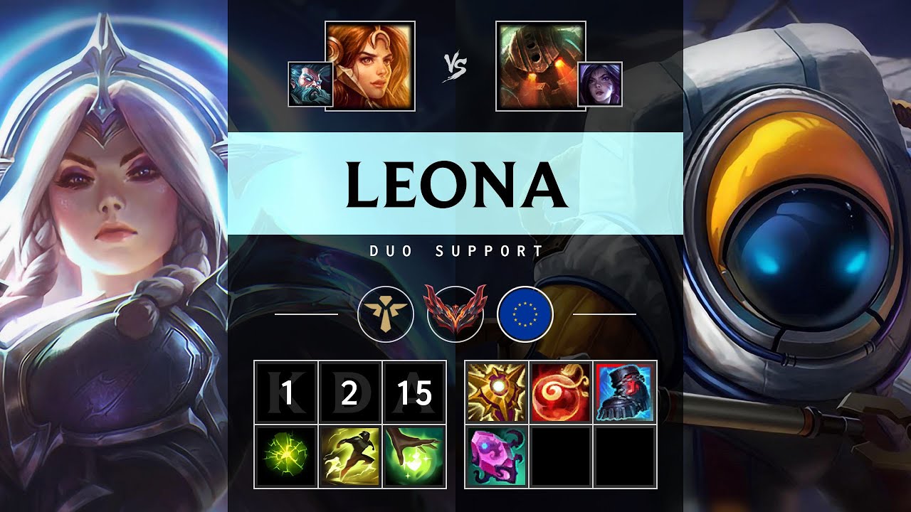 Leona Support vs Nautilus - EUW Grandmaster Patch 25.20