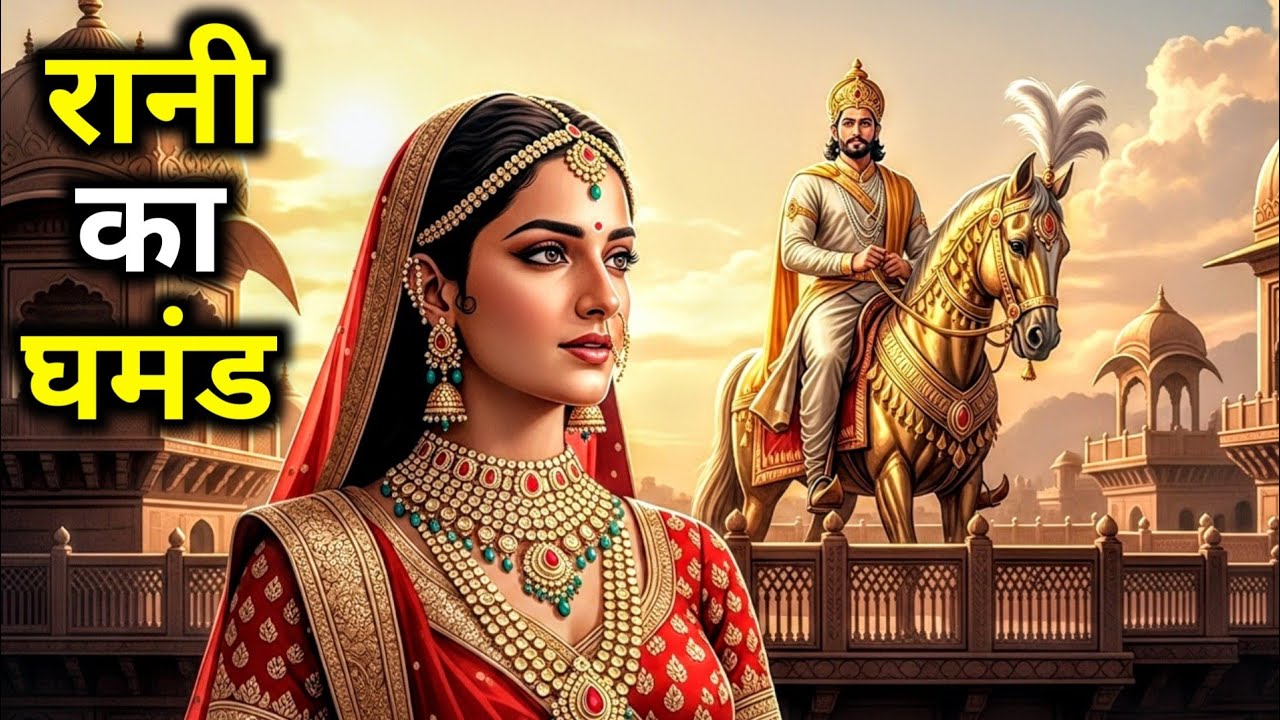 रानी का घमंड। मनोरंजक हिंदी कहानी_Hindi moral story_Storian safar