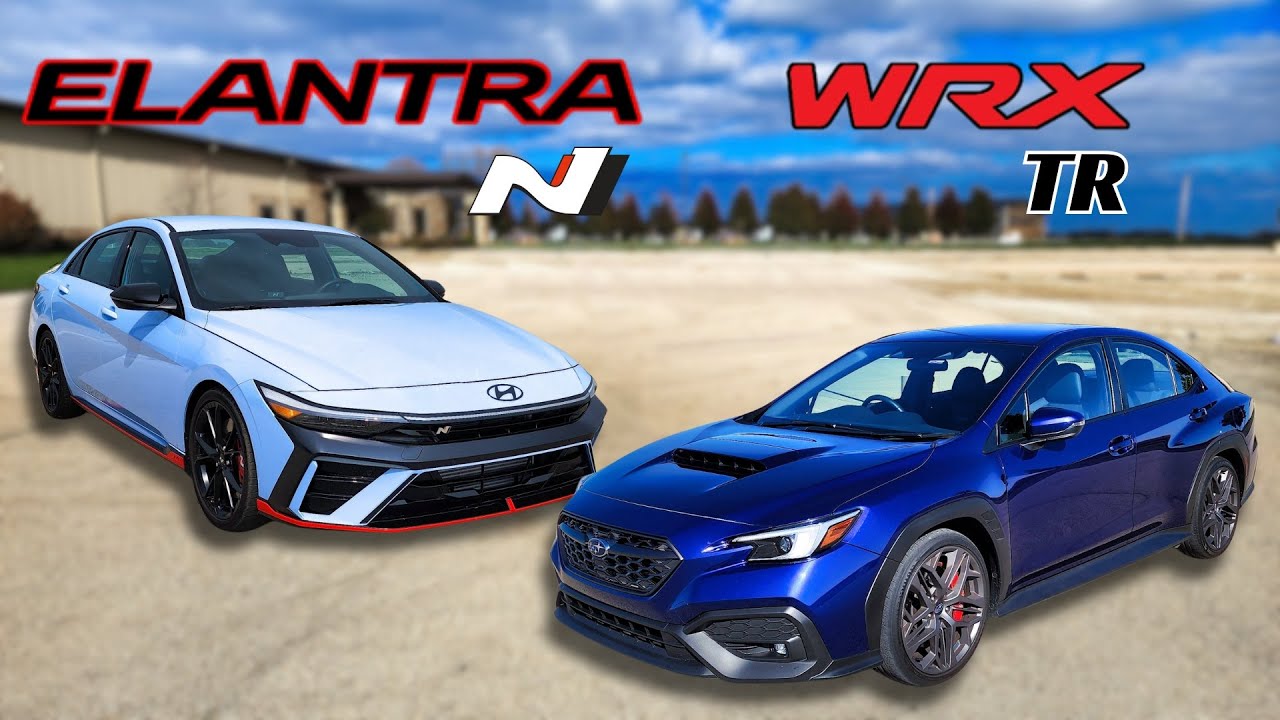 Elantra N против WRX TR — ЛУЧШИЙ ДОСТУПНЫЙ СЕМЕЙНЫЙ АВТОМОБИЛЬ ДЛЯ ГОНКИ?
