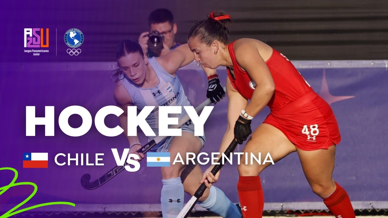Argentina vs Chile - Semifinal de Hockey Femenino - Juegos Panamericanos Junior ASU 2025