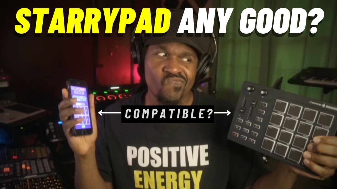 StarryPad от Donner Midi Pad Beat Maker управляет моим iPhone