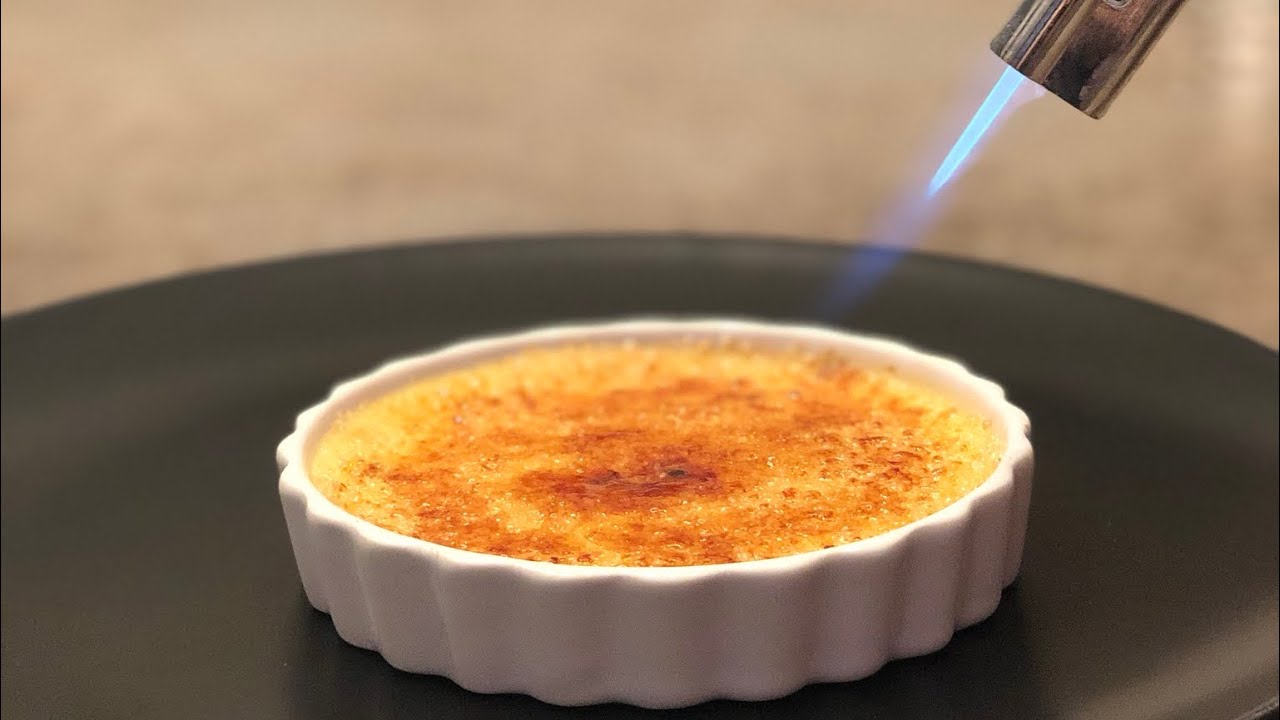 Crème Brûlée Facile et Rapide