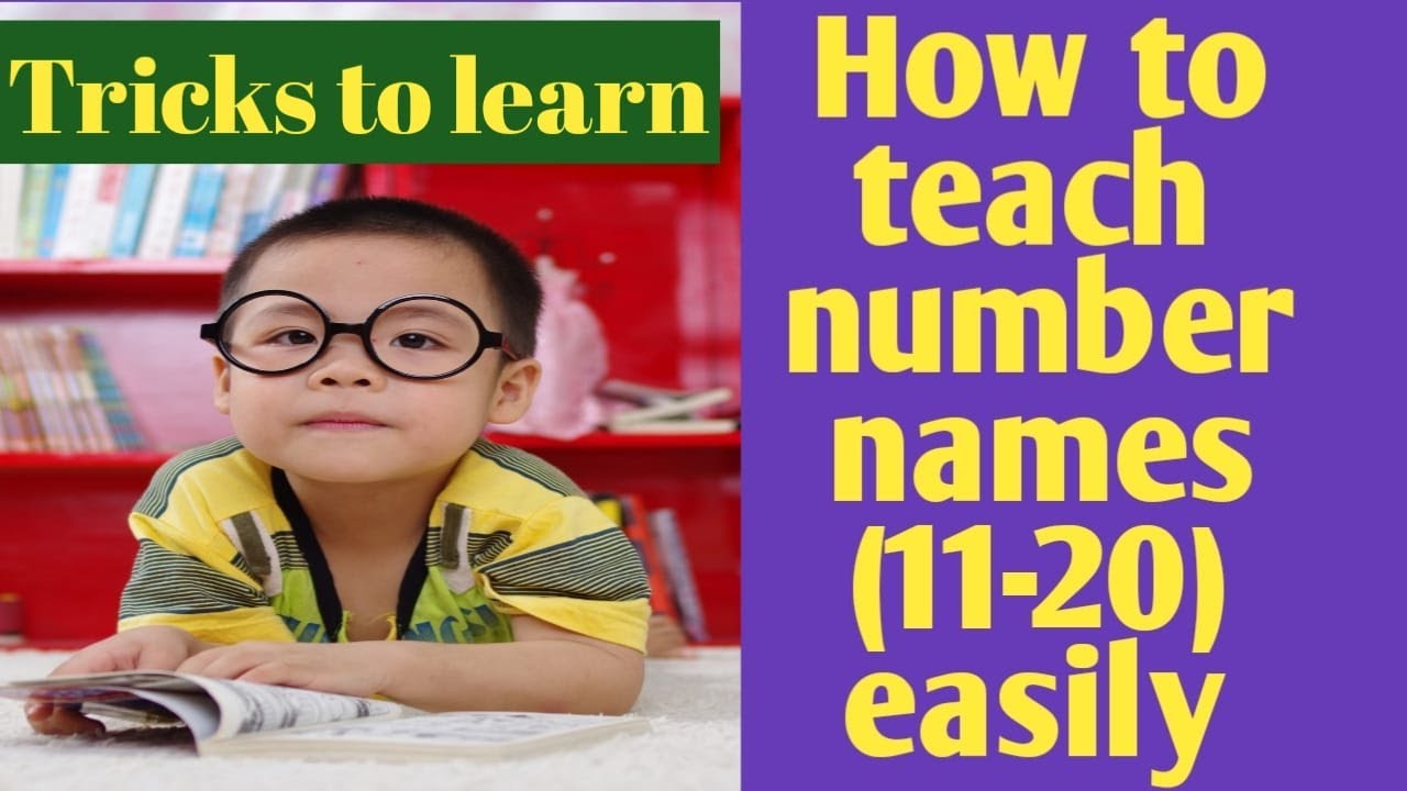 How to teach number names(11- 20) || बच्चों को ऐसे सिखाएं Number names(11-20) || Number spelling