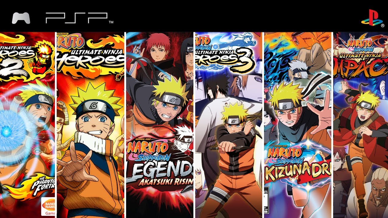 Naruto Games for PSP