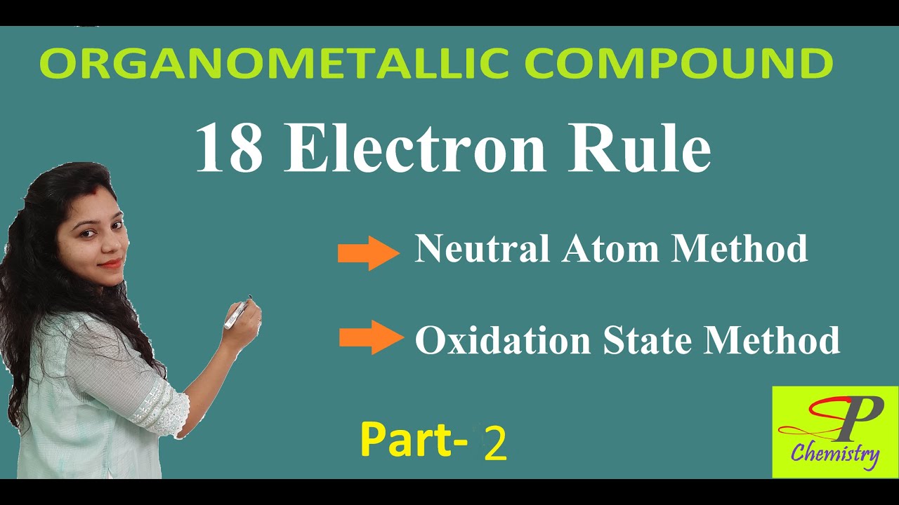 18 electron Rule / Neutral Atom Method/Oxidation State Method /Organometallic Compound Part-2