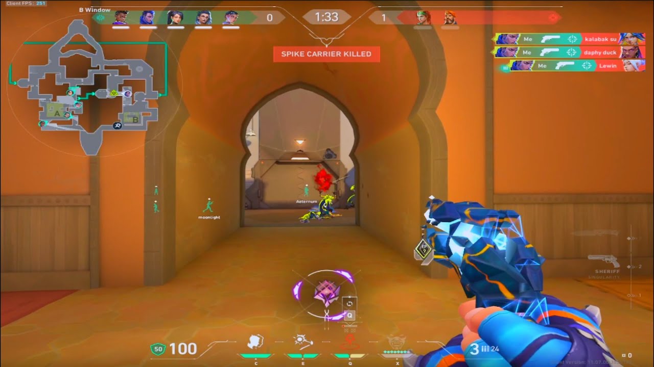 radiant aimer pewpew 11