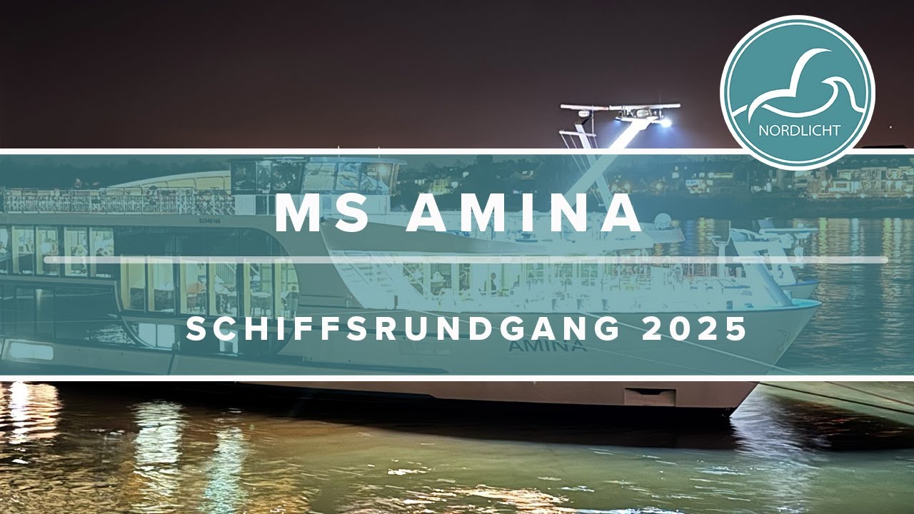 Экскурсия по кораблю MS AMINA 🚢 | Подробный обзор круизного лайнера Phoenix Reisen | Каюты, палуб...