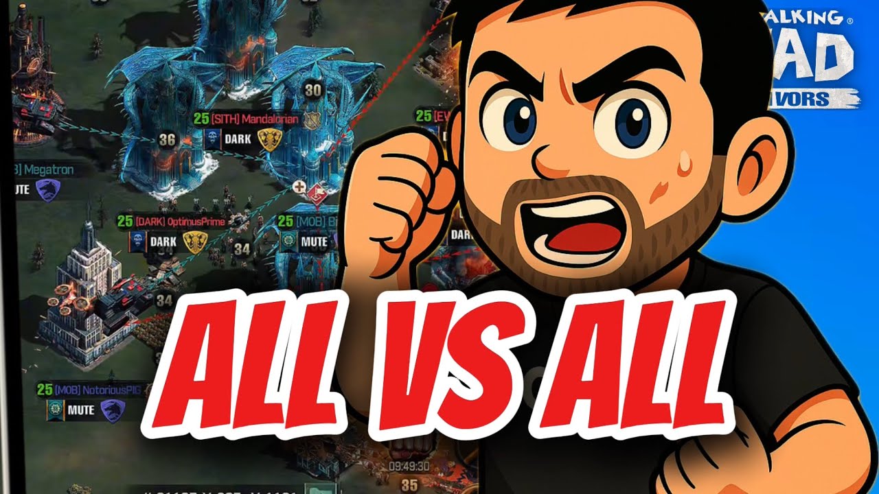 Whales vs whales 🔥 All burn during taking the coms 😱 TWD: Survovors