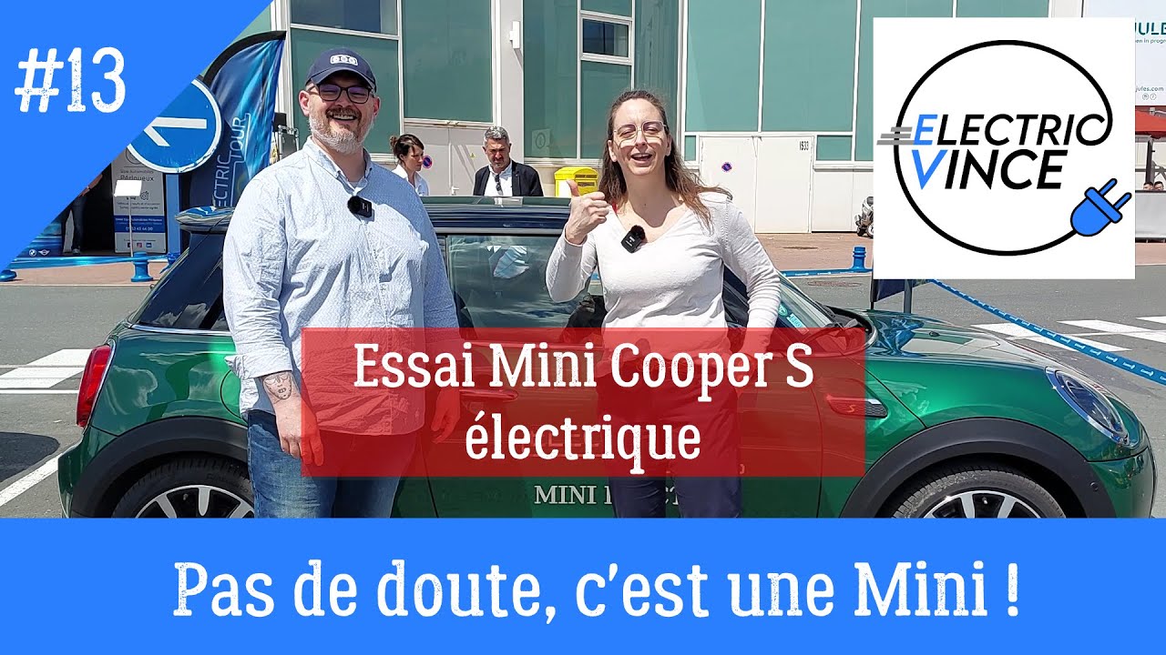 Essai Mini Cooper S électrique, pas de doute c'est une Mini !