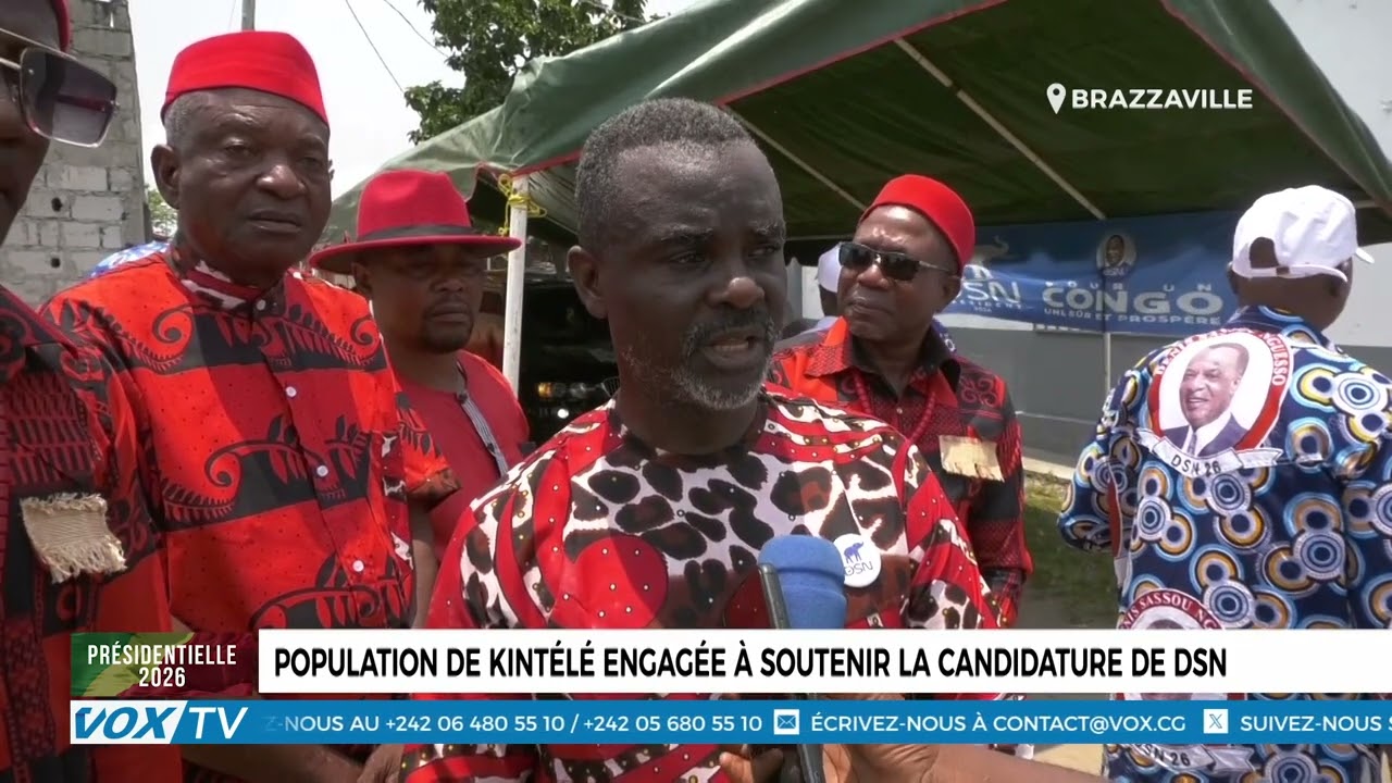 Population de kintélé engagée à soutenir la candidature de DSN