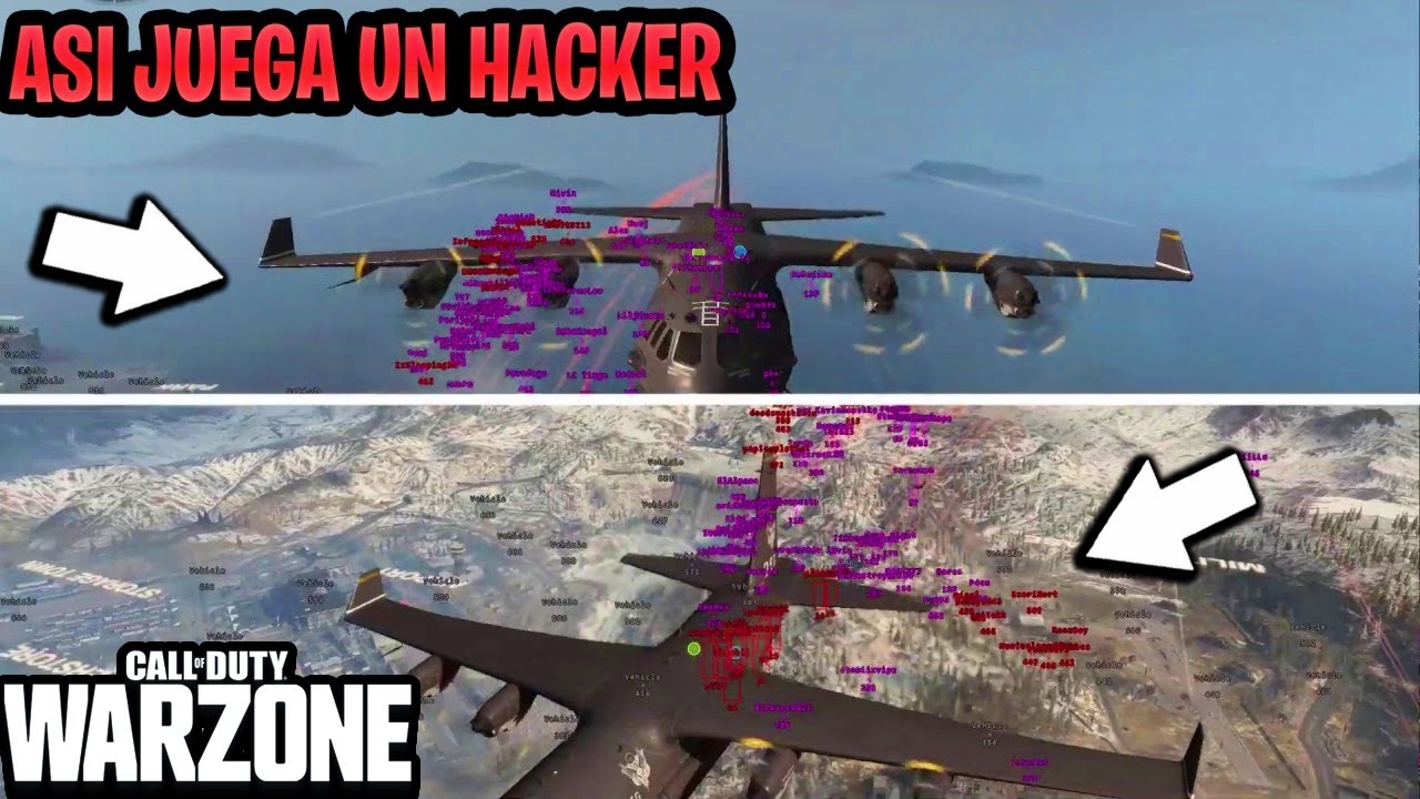 ASÍ JUEGA UN HACKER en COD WARZONE - ENSEÑO SU PARTIDA CON WALLHACK y AIMBOT!