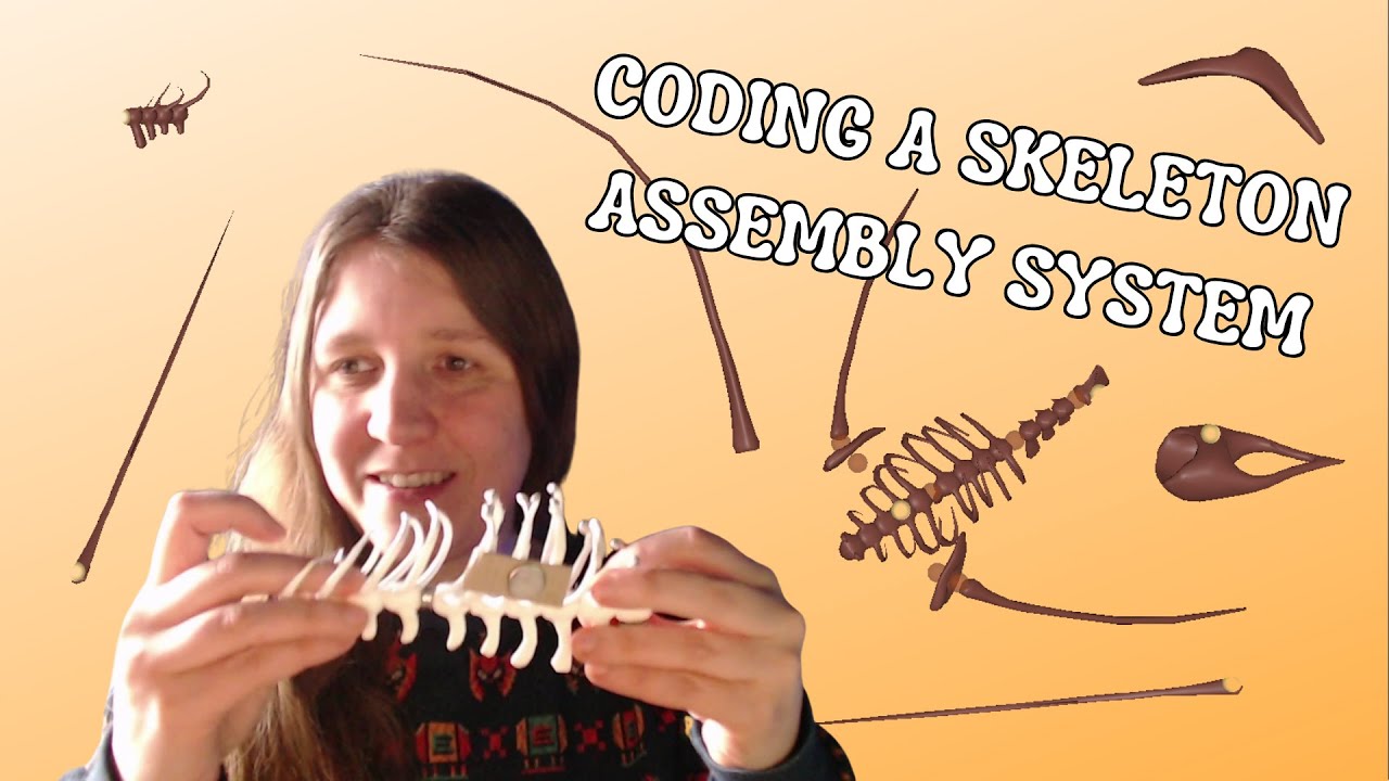 Coding a 3D skeleton assembly system in Godot | Marsozoic devlog