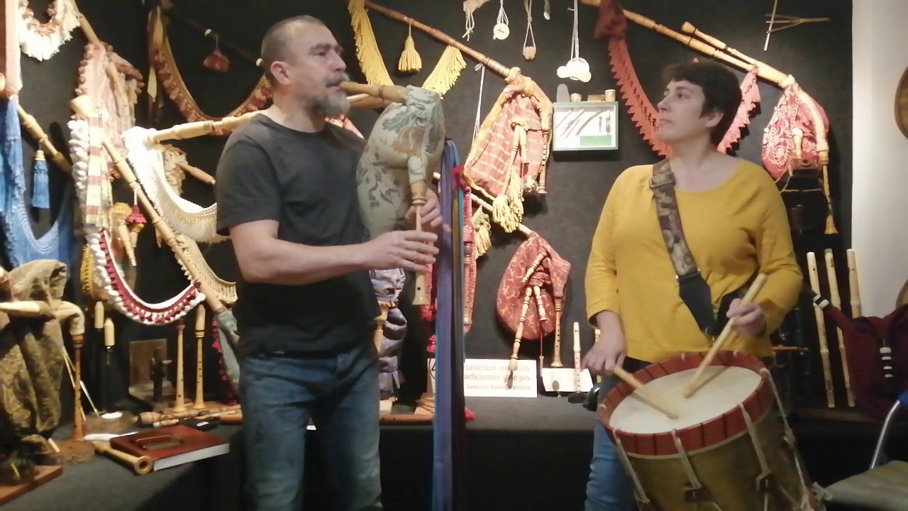 Muiñeira de Cabana com punteira de Coimbra em Do cromático