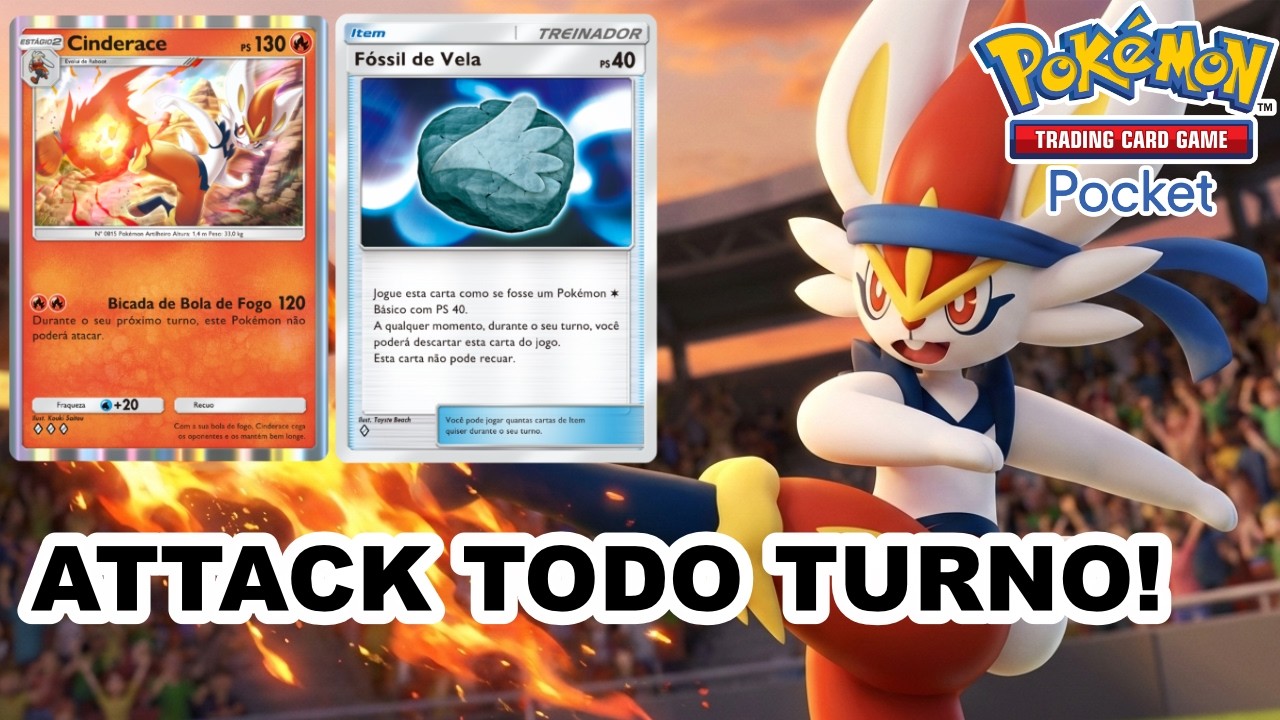 ISSO É UM BUG? CINDERACE - POKÉMON TCG POCKET