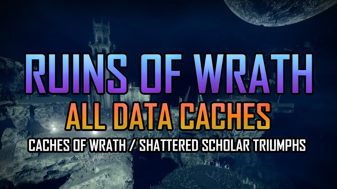 All 3 Data Caches in the Ruins of Wrath - Destiny 2: Shattered Realm