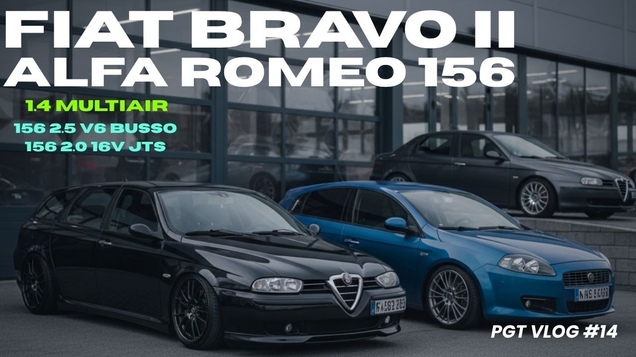 PGT Vlog №14 &mdash; FIAT BRAVO 1.4 MA &mdash; спасение двигателя | Alfa Romeo | 156 V6 SW | 156 JTS #multiair