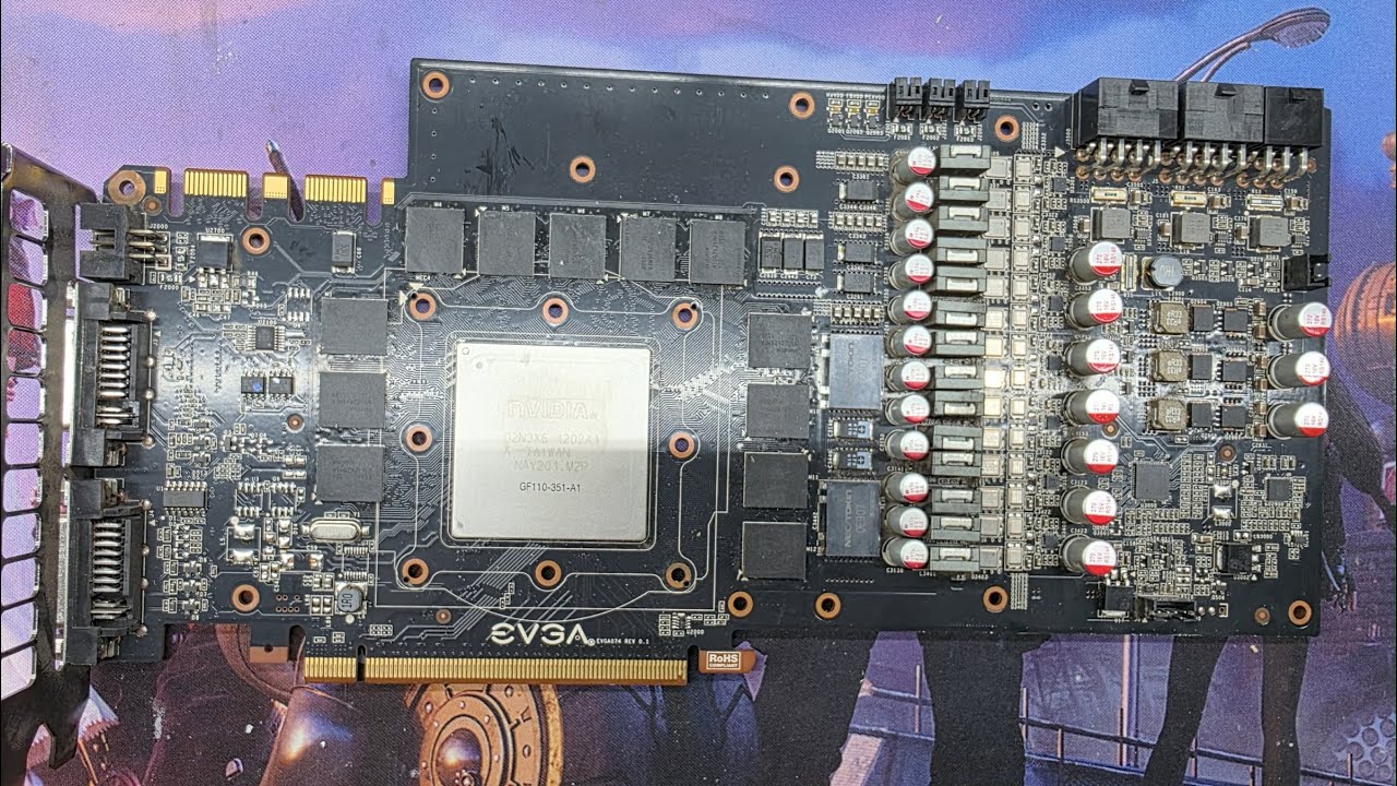 EVGA GTX580 Classified Ultra 3G repair and review