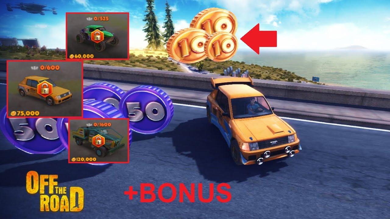 🚗 ¿Cuál es el MEJOR coche por MONEDAS en Off The Road? 💰 ¡Mi opinión y CONSEJO final! 🏞️