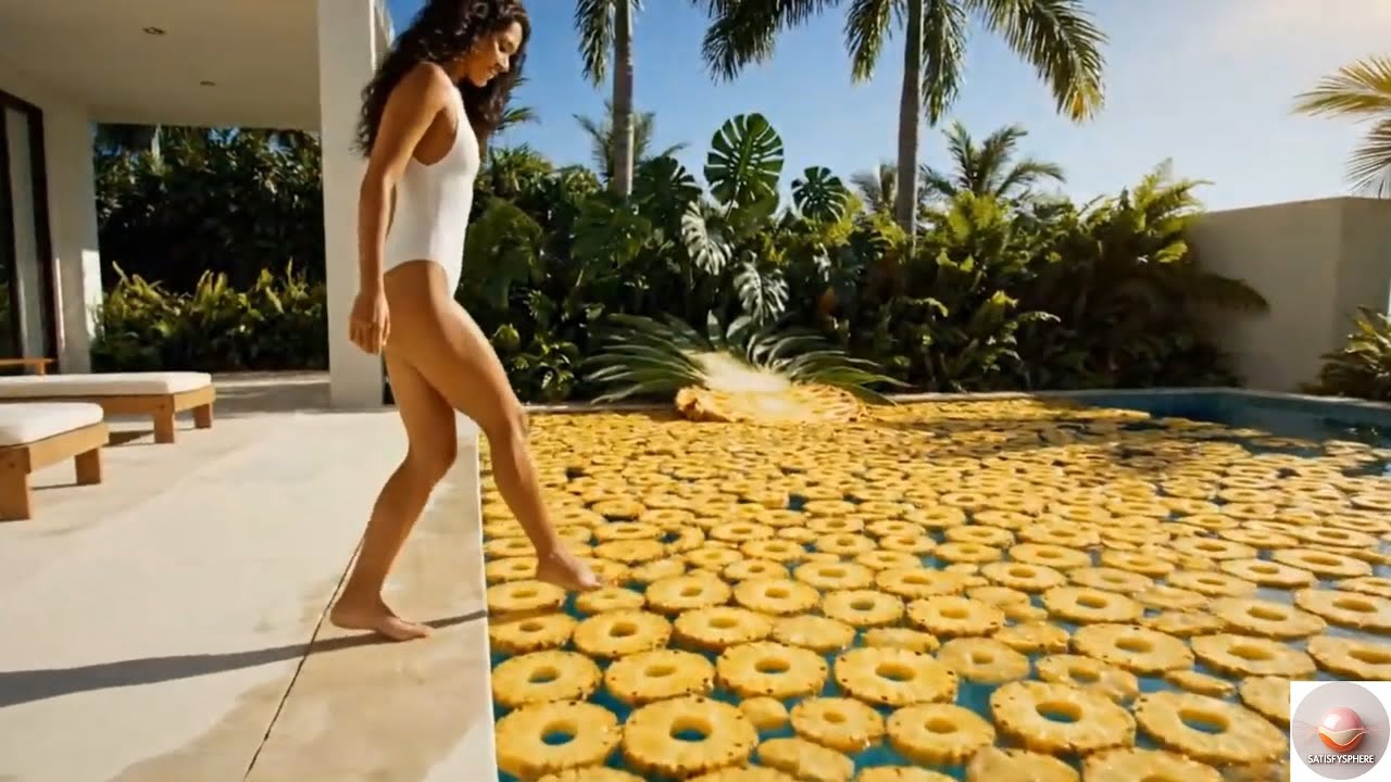 Surreal Food Pools That Shouldn’t Exist — A Dream in Reality