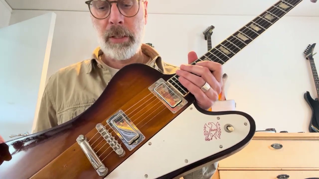 Burny Firebird 1975 - Japanese Vintage Guitars