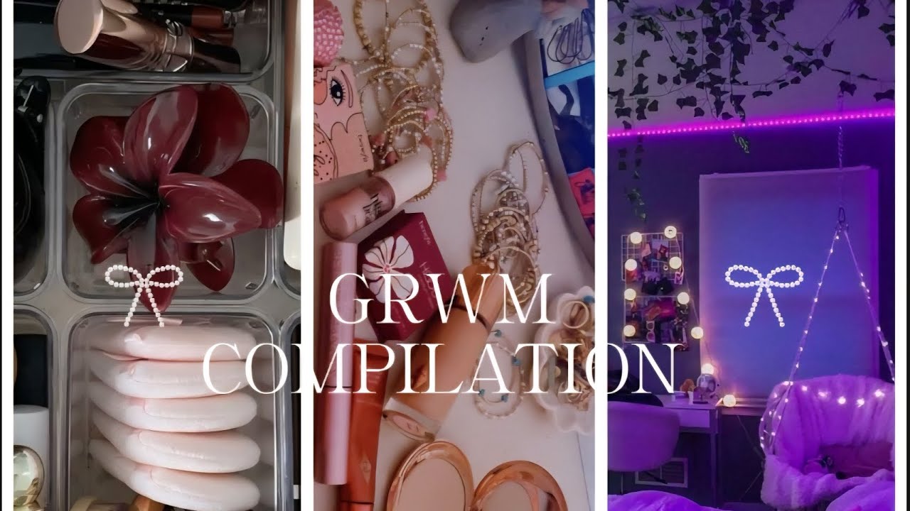 Grwm tiktok compilation 🌥