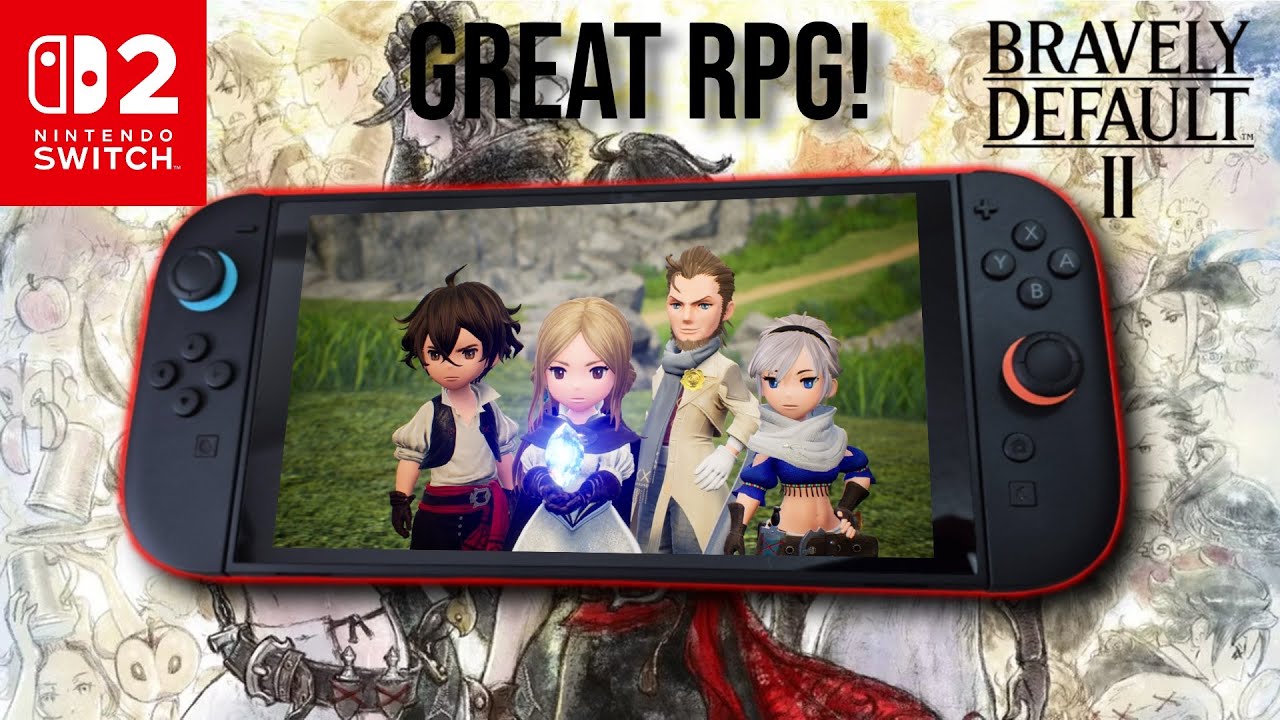 Bravely Default 2 - Nintendo Switch 2 Gameplay