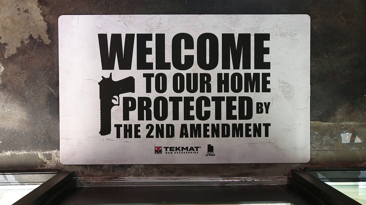 Doormats for Gun Lovers by TekMat